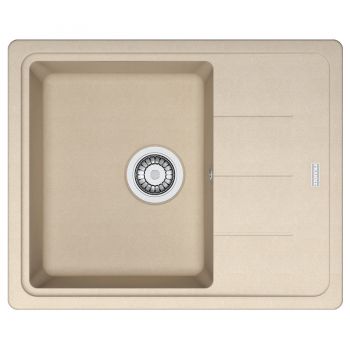 Кухонна мийка FRANKE BASIS BFG 611-62 оборотна, бежева (114.0272.595) 620х500 мм.