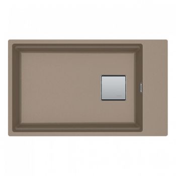 Кухонная мойка FRANKE KUBUS 2 KNG 110-62 оборотная, миндаль (125.0517.093) 760х460 мм.