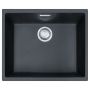 Кухонная мойка FRANKE SIRIUS SID 110-50 под столешницу, черная (125.0395.602) 570х480 мм.