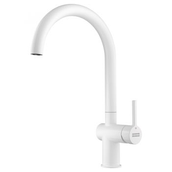 Смеситель для кухни FRANKE ACTIVE J, белый матовый (115.0653.399)