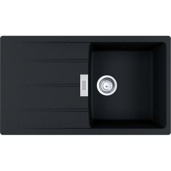 Кухонная мойка FRANKE CENTRO CNG 611-86 оникс, оборотная (114.0701.823) 860х500 мм.