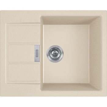 Кухонна мийка FRANKE SIRIUS 2 S2D 611-62 оборотна, бежева (143.0671.742) 620х500 мм.