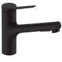 Смеситель для кухни Hansgrohe Zesis M33 150 2jet с вытяжным изливом sBox Lite, Matt Black (74803670)