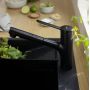 Смеситель для кухни Hansgrohe Zesis M33 150 2jet с вытяжным изливом sBox Lite, Matt Black (74803670)
