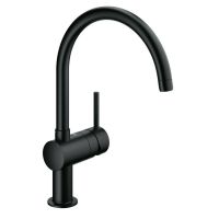 Змішувач кухонний одноважільний GROHE Minta, чорний (32917KS0)