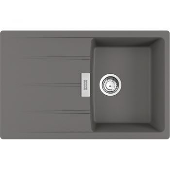 Кухонная мойка FRANKE CENTRO CNG 611-78 серый камень, оборотная (114.0701.814) 780х500 мм.