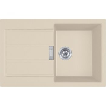 Кухонна мийка FRANKE SIRIUS 2 S2D 611-78 оборотна, бежева (143.0671.744) 780х500 мм.