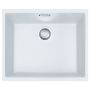 Кухонная мойка FRANKE SIRIUS SID 110-50 под столешницу, белая (125.0395.608) 570х480 мм.