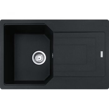 Кухонная мойка FRANKE URBAN UBG 611-78 оборотная, оникс (114.0701.804) 780х500 мм.