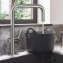 Смеситель кухонный Hansgrohe Talis M54 U 220 EcoSmart, Chrome (72844000)