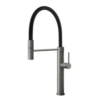 Смеситель для кухни Gessi 316 FLESSA, Steel Brushed (60012239)