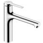 Змішувач для кухні Hansgrohe Zesis M33 160 2jet з витяжним зливом sBox Lite, Chrome (74804000)