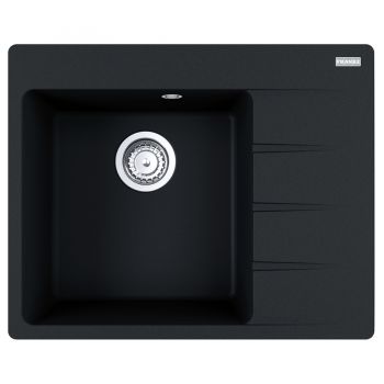 Кухонная мойка FRANKE CENTRO CNG 611-62 TL оникс, крыло справа (114.0630.463) 620х500 мм.