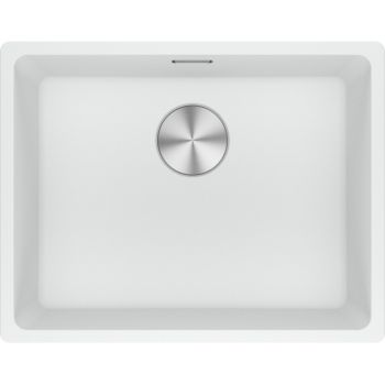 Кухонная мойка FRANKE MARIS MRG 110-52 белая, монтаж под столешницу (125.0701.780) 553х433 мм.