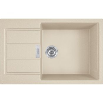 Кухонна мийка FRANKE SIRIUS 2 S2D 611-78 XL оборотна, бежева (143.0671.747) 780х500 мм.
