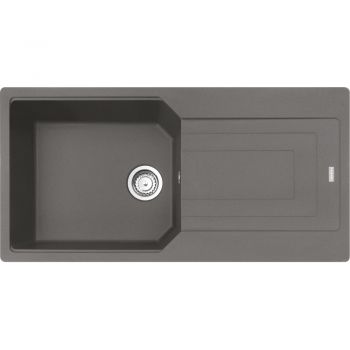 Кухонная мойка FRANKE URBAN UBG 611-100 XL оборотная, серый камень (114.0701.795) 1000x500 мм.