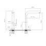 Змішувач для кухні Qtap Zdenek QTZDN9032103FC Brushed Nickel PVD