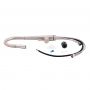 Смеситель для кухни Qtap Evicka с выдвижным изливом QTEVI91103UN Brushed Nickel PVD