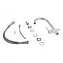 Смеситель для кухни Qtap Grand с подключением для питьевой воды QTGRA362CRW45668 Chrome/White