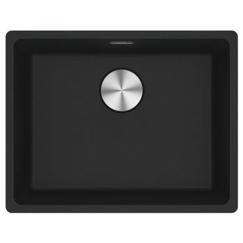 Кухонна мийка FRANKE MARIS MRG 610-52 чорна матова, врізний монтаж (114.0668.906) 560х440 мм.
