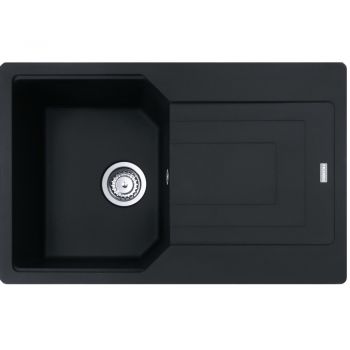 Кухонна мийка FRANKE URBAN UBG 611-78 оборотна, чорна матова (114.0701.806) 780х500 мм.
