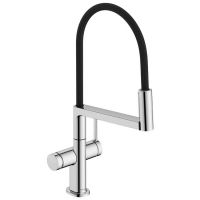 Смеситель кухонный Hansgrohe Talis M54 PowderSpray 210 3jet Semi-Pro, Chrome (72861000)