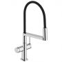 Смеситель кухонный Hansgrohe Talis M54 PowderSpray 210 3jet Semi-Pro, Chrome (72861000)