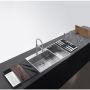Доска разделочная FRANKE BOX,BOX CENTER к BWX, пластик, черный (112.0539.120) 429×180 мм.