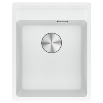 Кухонна мийка FRANKE MARIS MRG 610-37 TL біла, врізний монтаж (114.0668.865) 410х510 мм.