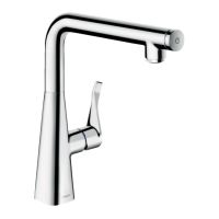 Змішувач для кухні Hansgrohe Metris Select 260 1jet, хром (14847000)