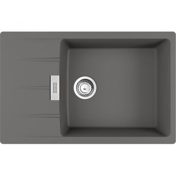 Кухонная мойка FRANKE CENTRO CNG 611-78 XL серый камень, оборотная (114.0701.818) 780х500 мм.