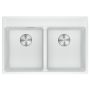 Кухонна мийка FRANKE MARIS MRG 620 TL біла, врізний монтаж (114.0661.785) 760х510 мм.