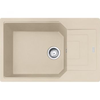 Кухонная мойка FRANKE URBAN UBG 611-78 XL оборотная, бежевая (114.0701.798) 780х500 мм.