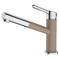 Смеситель для кухни FRANKE ORBIT Pull Out с выдвижным изливом, миндаль (115.0623.147)