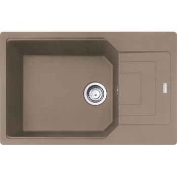 Кухонна мийка FRANKE URBAN UBG 611-78 XL оборотна, мигдаль (114.0701.800) 780х500 мм.
