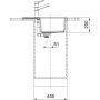 Кухонна мийка FRANKE SIRIUS 2 S2D 611-62 оборотна, бежева (143.0671.742) 620х500 мм.