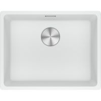 Кухонна мийка FRANKE MARIS MRG 110-52 біла, монтаж під стільницю (125.0701.780) 553х433 мм.