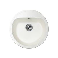 Кухонная мойка Miraggio Malibu 513x513 белая