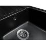 Кухонная мойка Miraggio Versal 758x462 черная
