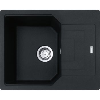 Кухонна мийка FRANKE URBAN UBG 611-62 оборотна, онікс (114.0701.807) 620х500 мм.