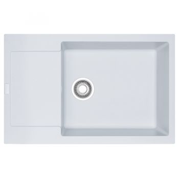 Кухонна мийка FRANKE MARIS MRG 611-78 XL оборотна, біла (114.0374.951) 780х500 мм.
